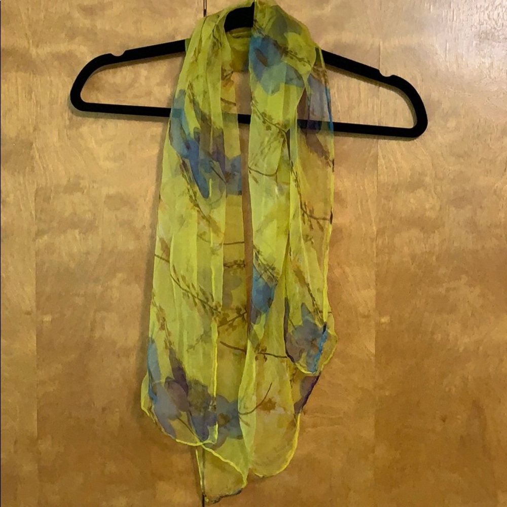 Floral Light Scarf